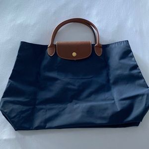 Longchamp le pliage cabas dark blue